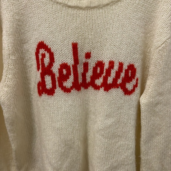Wooden Ships Believe Sweater - Picture 5 of 7